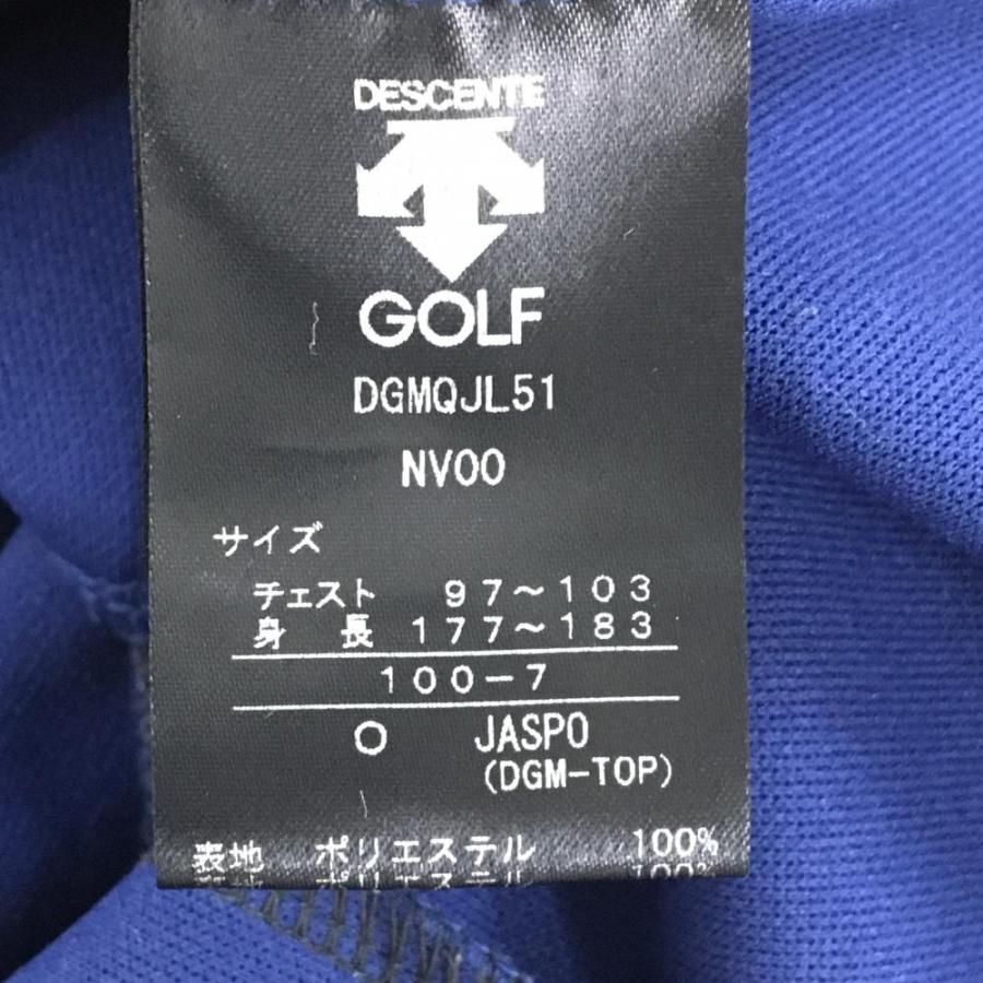 DESCENTE GOLF 【超美品】デサントゴルフ 中綿切替ジャケット ネイビー