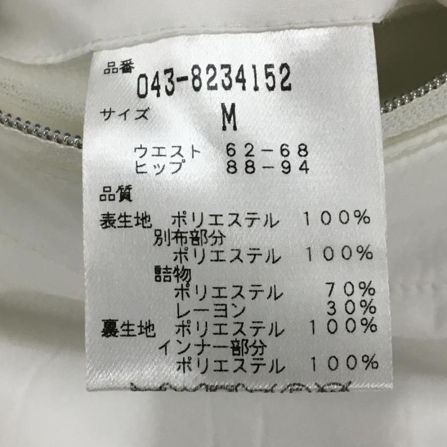 St ANDREWS セントアンドリュース 中綿スカート 白 サイド切替 内側