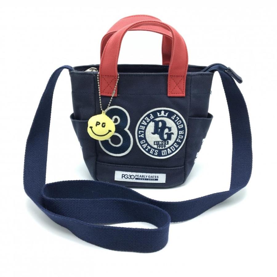 PEARLY GATES（パーリーゲイツ） カートバッグ ネイビー×レッド 30周年