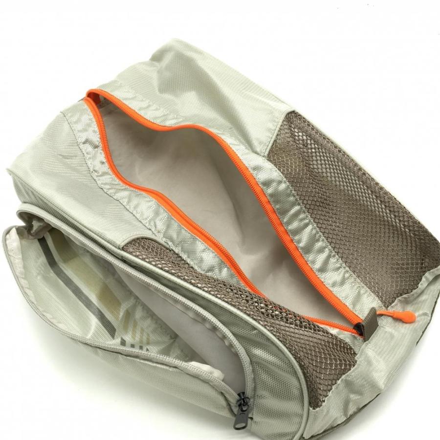 NIKE（ナイキ） シューズケース グレー×オレンジ 一部メッシュ ゴルフ