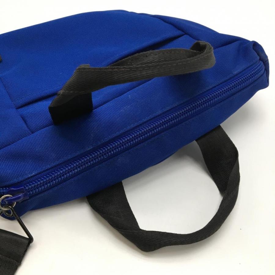 PEARLY GATES（パーリーゲイツ） カートバッグ ブルー×黒 内外ポケット