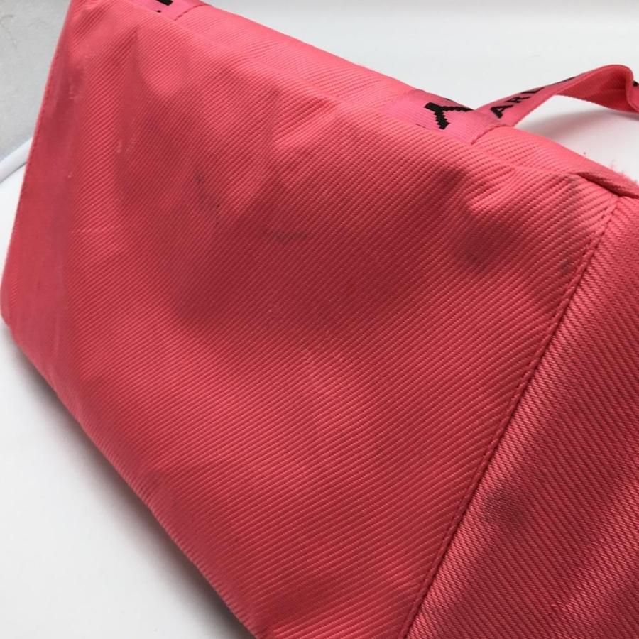 PEARLY GATES（パーリーゲイツ） ビッグトートバッグ ピンク×黒 ロゴ