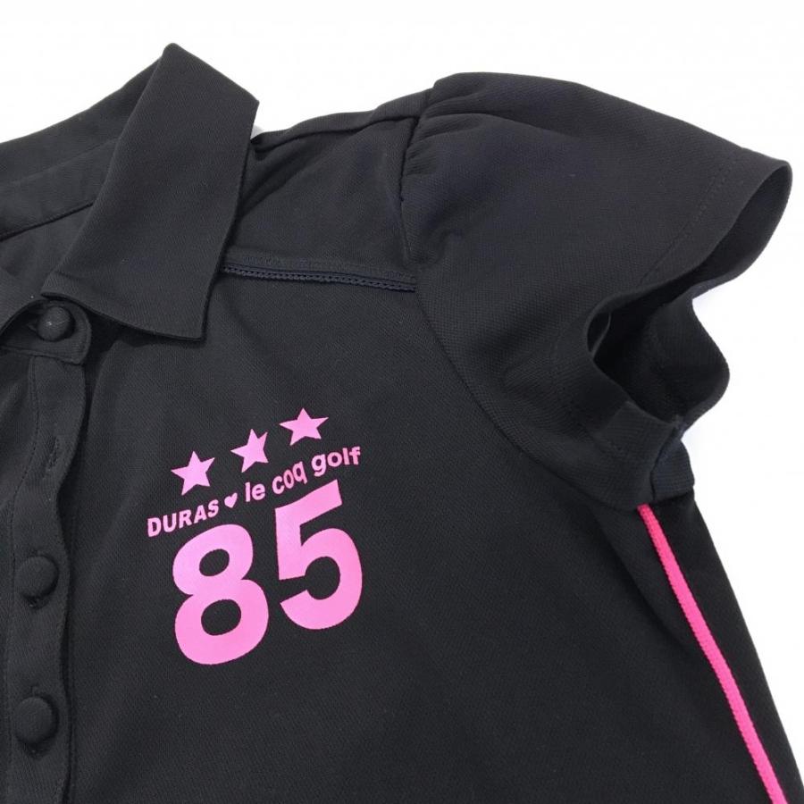 le coq sportif（ルコックスポルティフ） ルコック 半袖ポロシャツ 黒