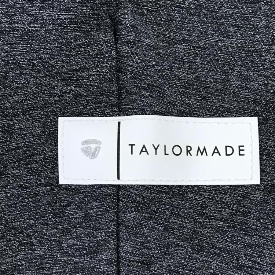 TaylorMade（テーラーメイド） 【超美品】テーラーメイド パンツ 杢グレー ロゴ白 裏起毛 裾ジップ メンズ 82 ゴルフウェア ...