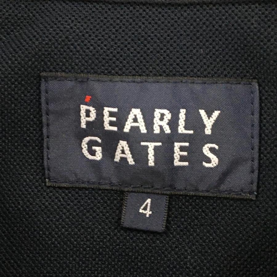 PEARLY GATES（パーリーゲイツ） 半袖ポロシャツ ダークネイビー ニコ
