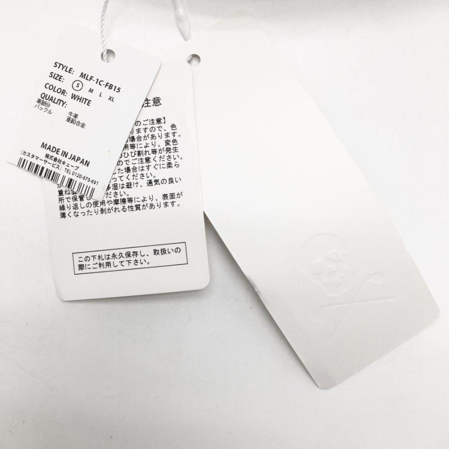 MARK&LONA（マークアンドロナ） 【新品】マークアンドロナ ベルト 白