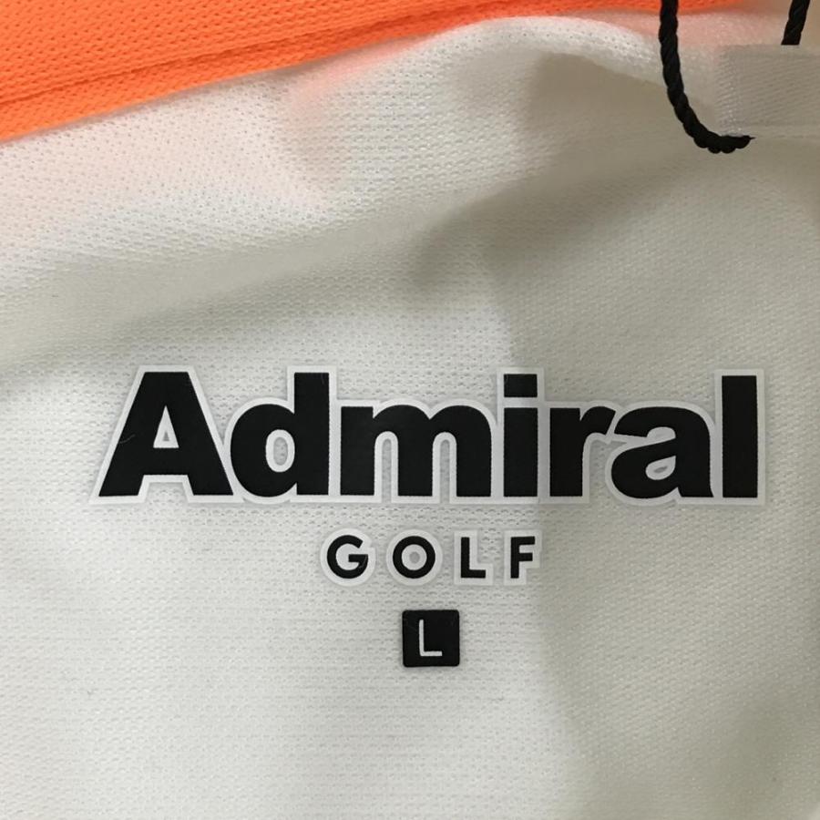 Admiral（アドミラル） 【新品】アドミラル 襟付半袖シャツ 白 背面