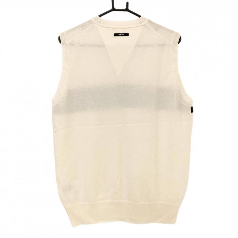 HONMA GOLF（本間ゴルフ） 【超美品】ホンマ ニットベスト アイボリー