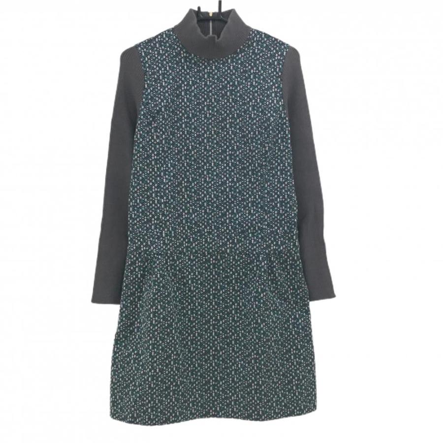 【美品】セントアンドリュース ハイネック 長袖ワンピース St ANDREWS 【美品】セントアンドリュース 長袖ハイネックワンピース