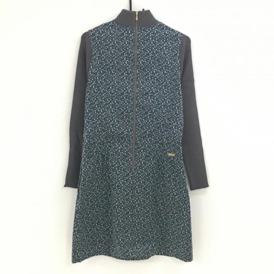 St ANDREWS 【美品】セントアンドリュース 長袖ハイネックワンピース