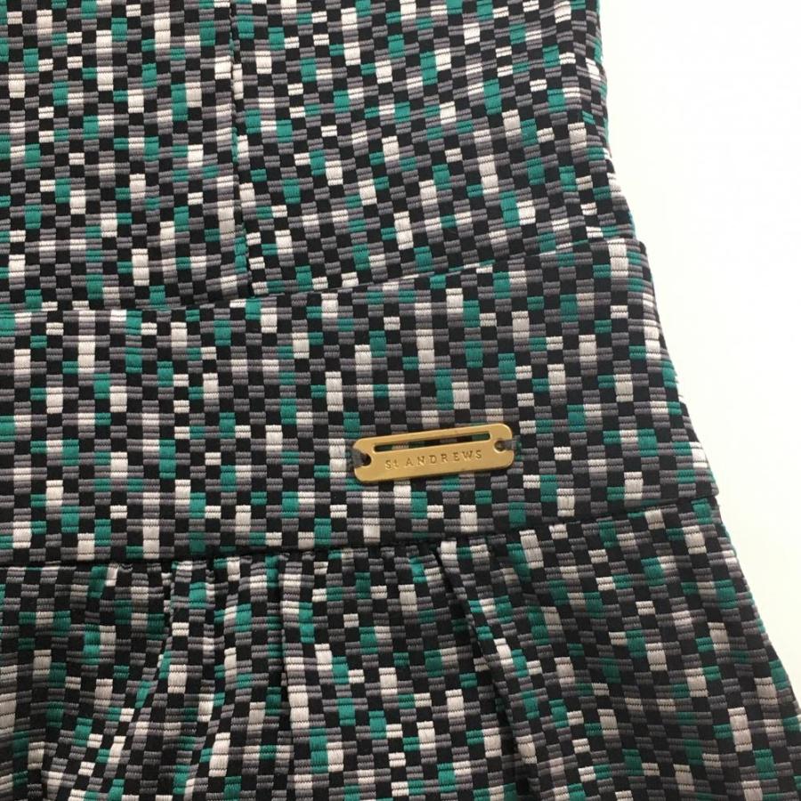【美品】セントアンドリュース ハイネック 長袖ワンピース St ANDREWS 【美品】セントアンドリュース 長袖ハイネックワンピース