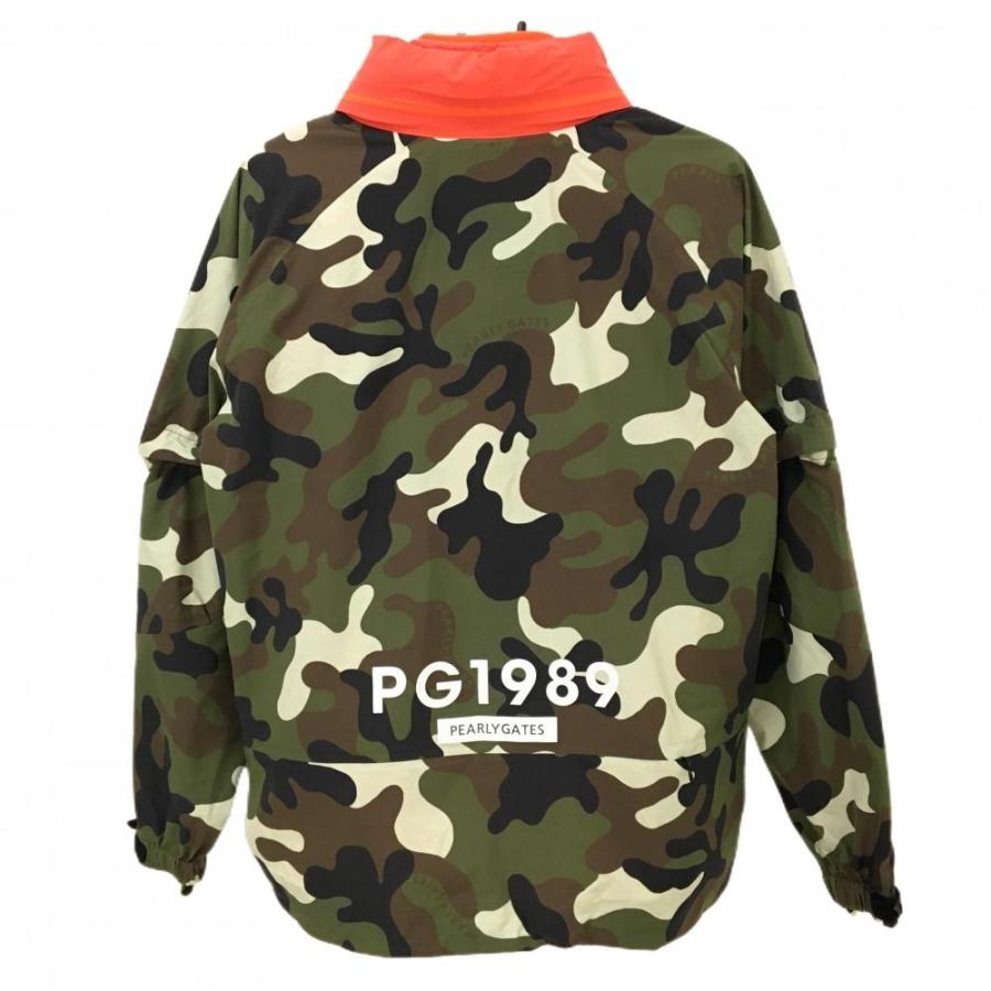 超美品】パーリーゲイツ 4WAYライナー付ジャケット カーキ×黒 フリース 