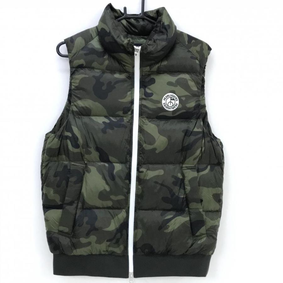 PARADISE GATES カモフラージュ ダウンベスト PEARLY GATES（パーリーゲイツ） 【超美品】パーリーゲイツ ダウン
