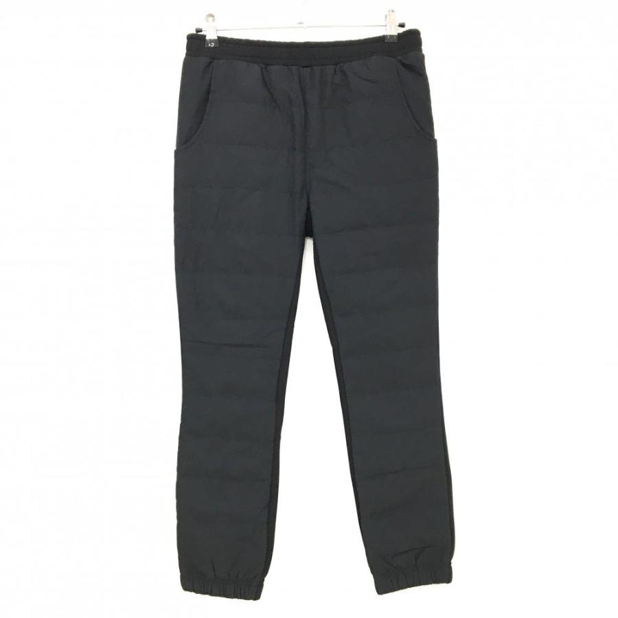 超美品】ビーノ 切替ダウンパンツ 黒 前面ダウン レディース L ゴルフ