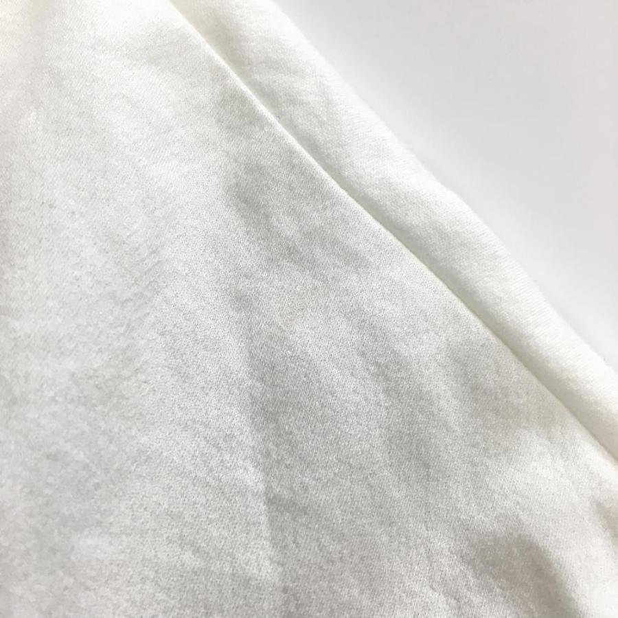 PGG PGGパーリーゲイツ Tシャツ 白 一部メッシュ ロゴプリント
