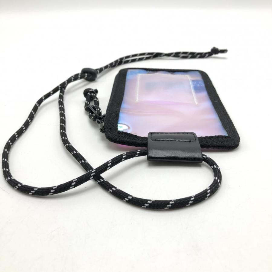 PEARLY GATES（パーリーゲイツ） マルチケース 黒×マルチカラー ロゴ