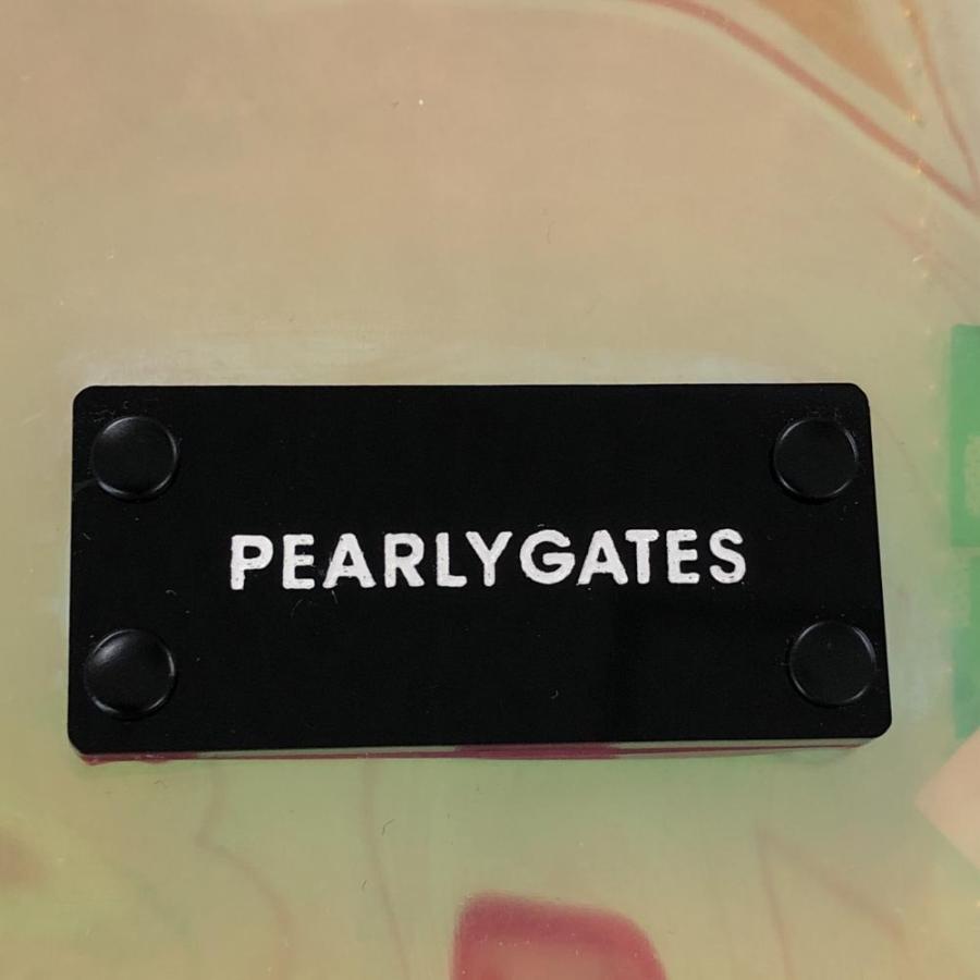 PEARLY GATES（パーリーゲイツ） マルチケース 黒×マルチカラー ロゴ