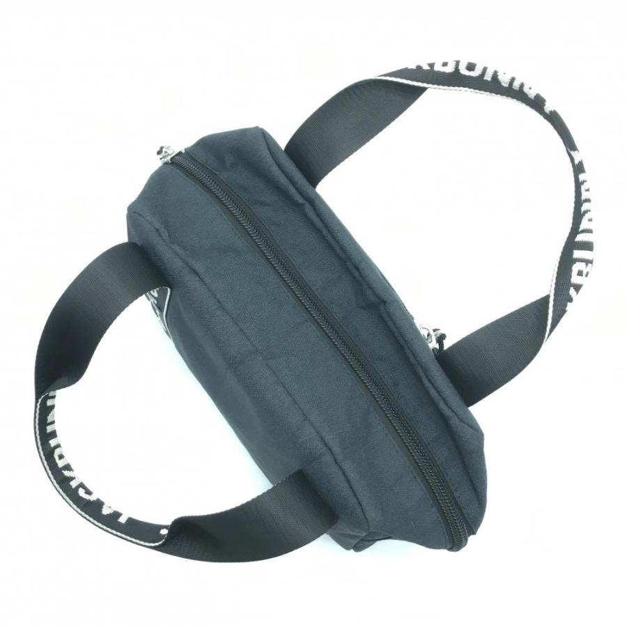 Jack Bunny!!（ジャックバニー） カートバッグ ダークグレー×白 持ち手