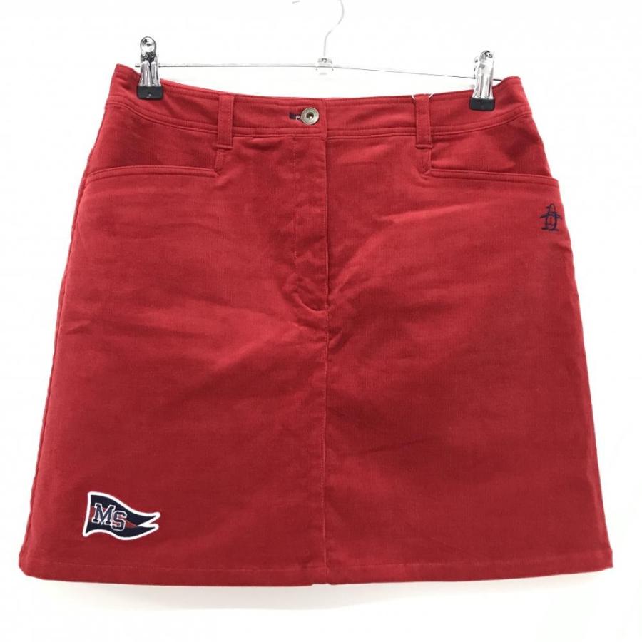 マンシングウェア　ゴルフ用スカート ゴルフ　スカート　レディース　赤　S 美品 Munsingwear（マンシングウェア） 【新品】マンシングウェア
