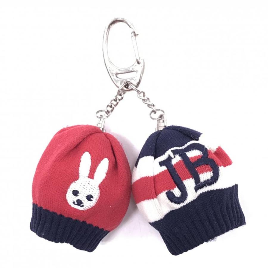 Jack Bunny!!（ジャックバニー） ボールホルダー レッド×ネイビー×白