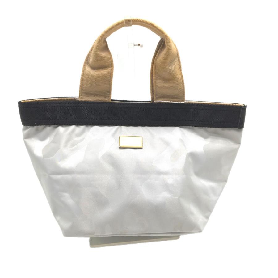 MARK&LONA（マークアンドロナ） カートバッグ ライトグレー×黒