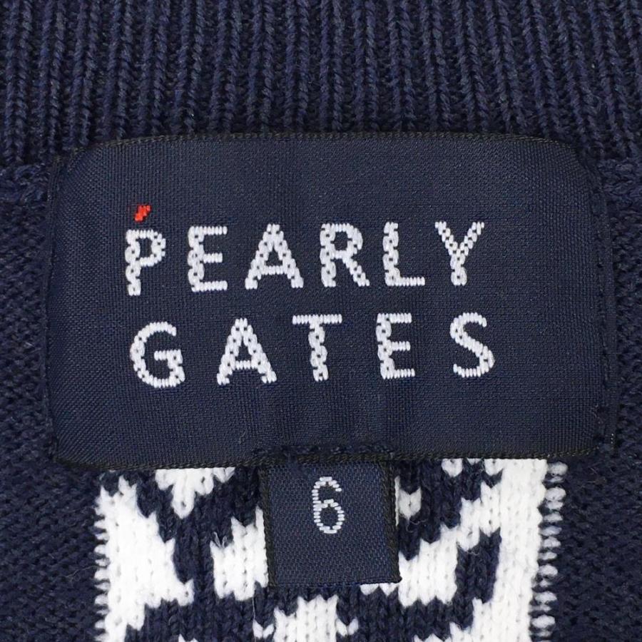 PEARLY GATES（パーリーゲイツ） セーター ネイビー 袖ライン メンズ 6
