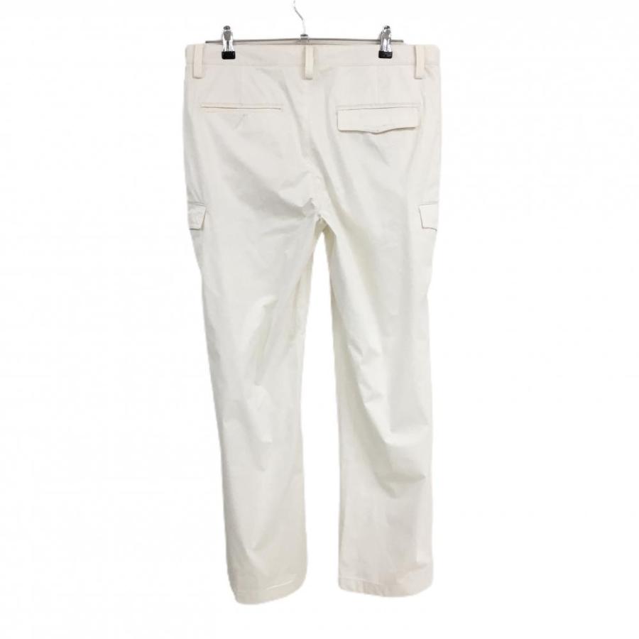 BURBERRY GOLF バーバリーゴルフ カーゴパンツ 白 ロゴ メンズ BURBERRY（バーバリー） バーバリーゴルフ カーゴパンツ アイボリー
