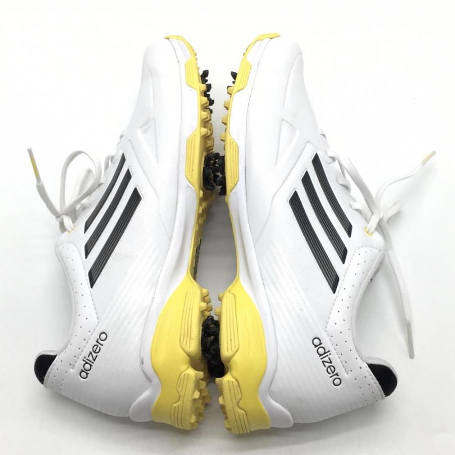 adidas（アディダス） 【美品】アディダス ゴルフシューズ 白×黒 