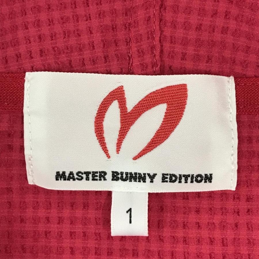 超美品】マスターバニー フード付半袖シャツ ピンク×黒 レディース 1(M