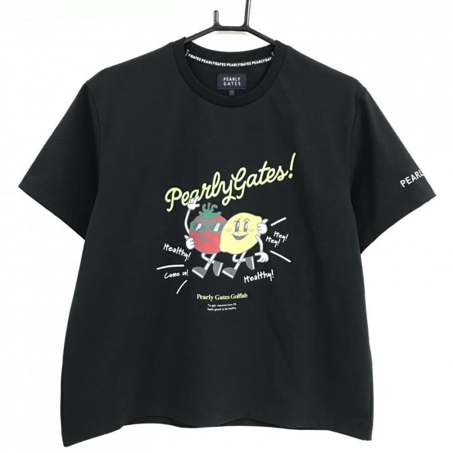 PEARLY GATES（パーリーゲイツ） 【超美品】パーリーゲイツ Tシャツ 黒