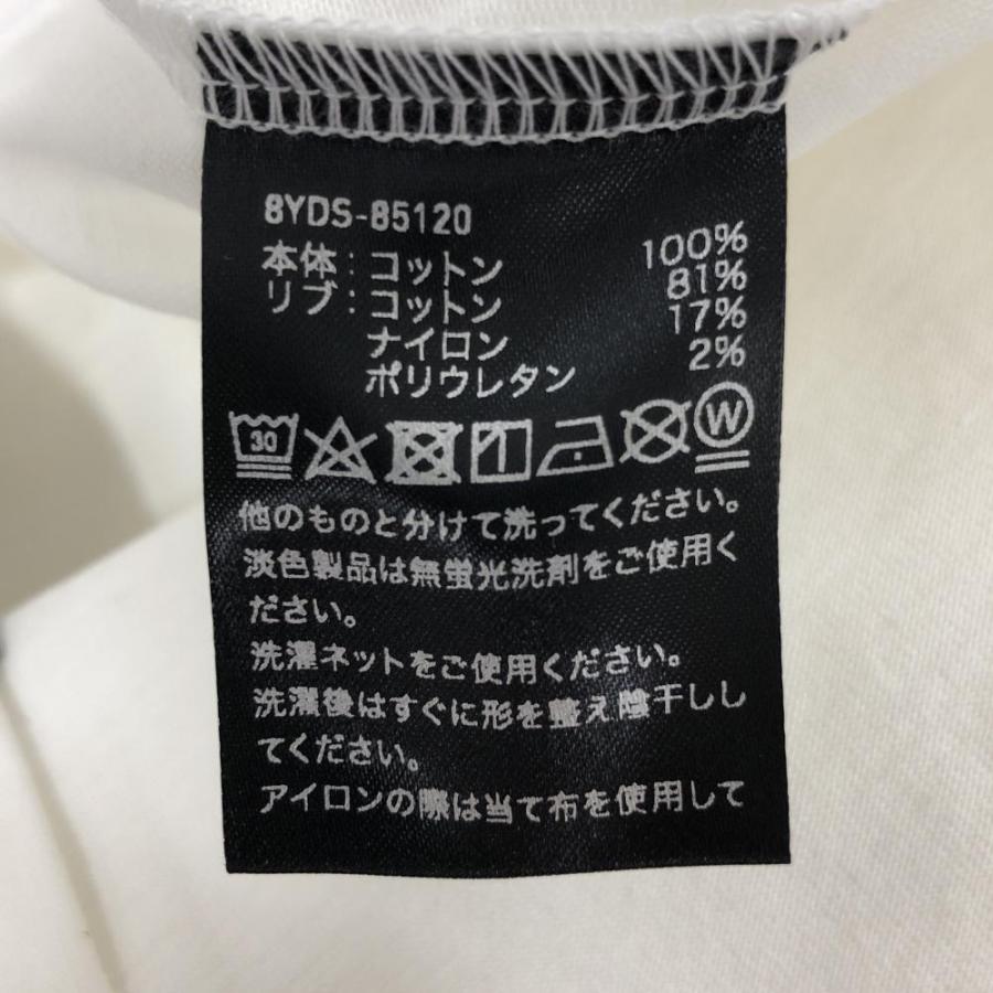 新品】ハチヤーズ Tシャツ 白×黒 立体ロゴ オーガニックコットン