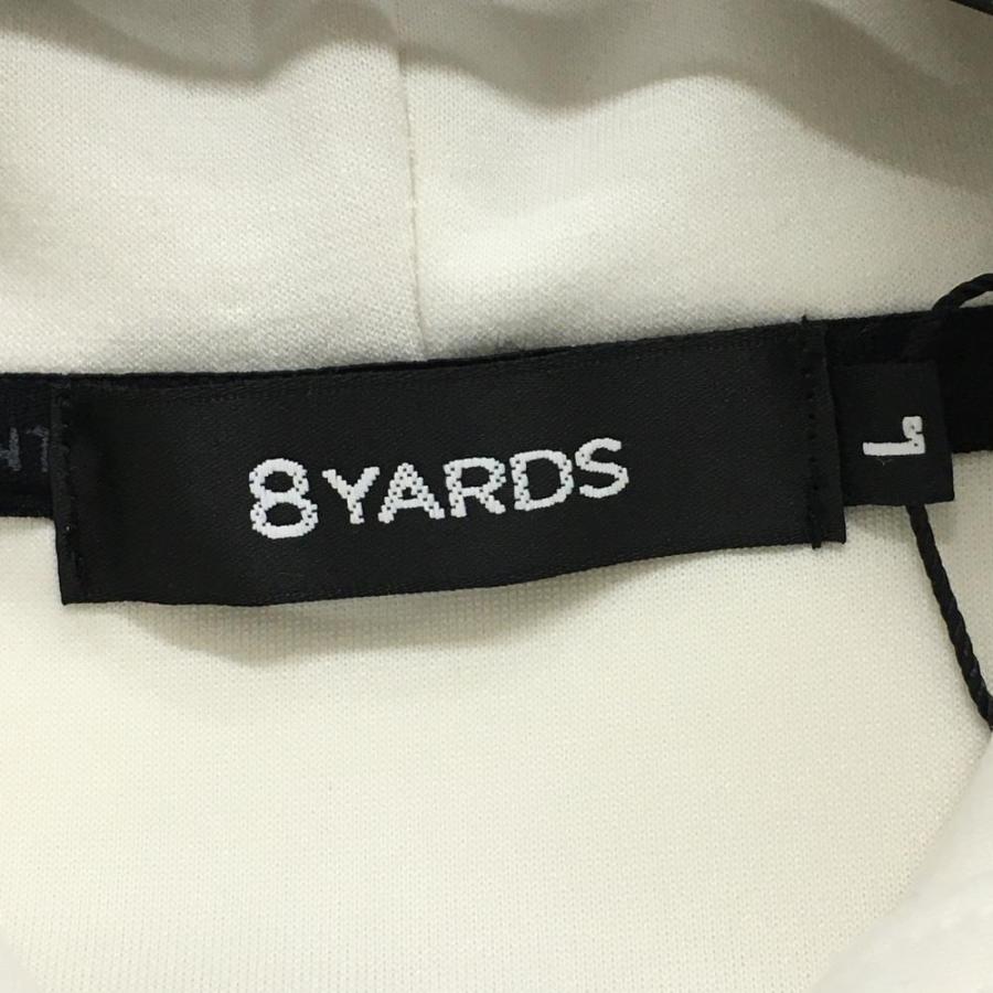 新品】ハチヤーズ パーカー 白 背面立体ロゴ トレーナー レディース L