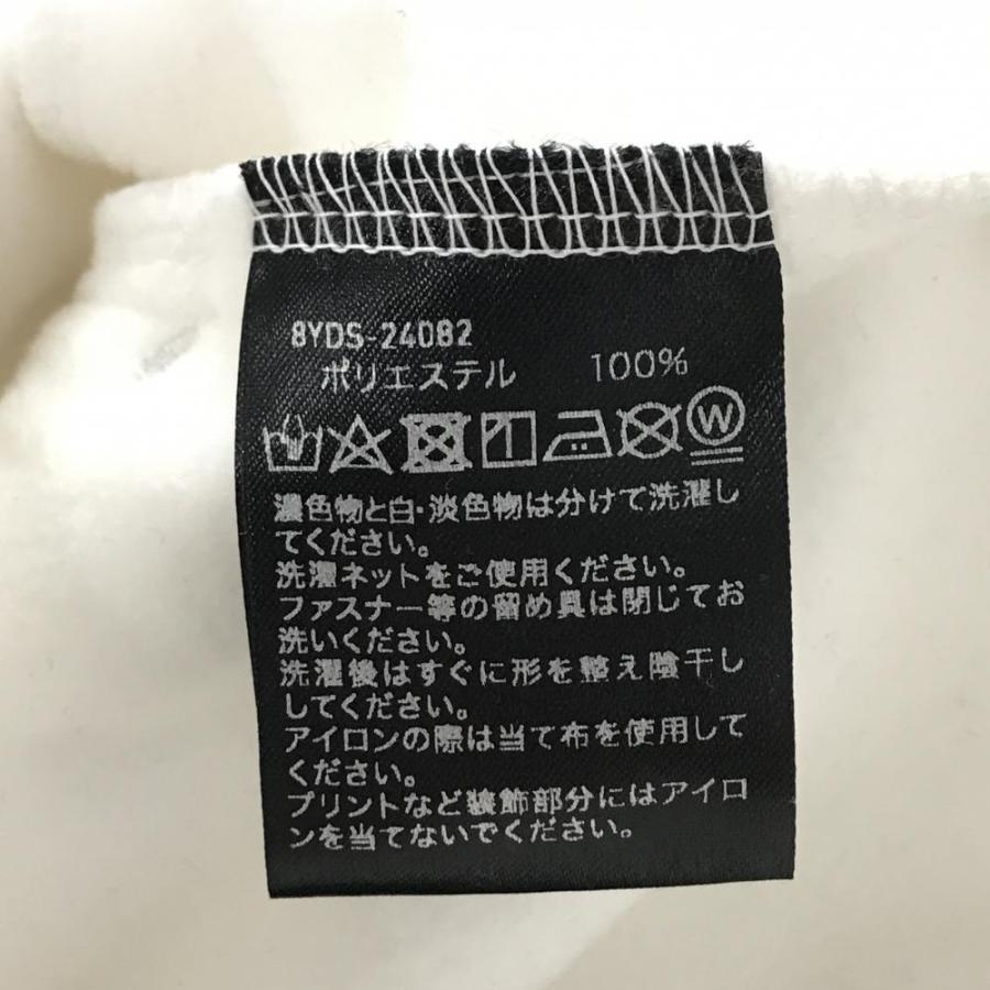 新品】ハチヤーズ パンツ 白 太ももロゴワッペン 裏起毛 ストレッチ