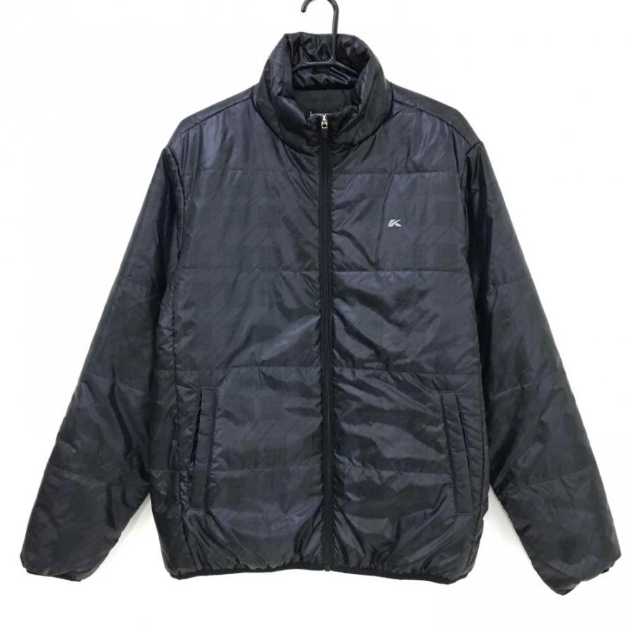 kasco（キャスコ） 【新品】キャスコ 中綿ジャケット 黒 総柄地模様