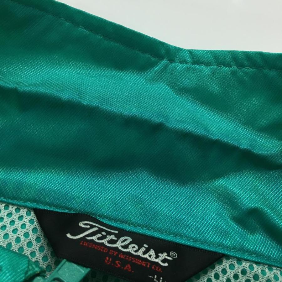 Titleist（タイトリスト） ナイロンジャケット ブルーグリーン系