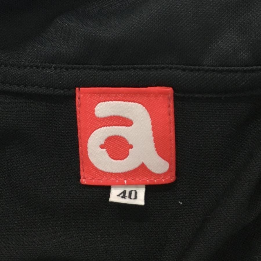 archivio（アルチビオ） 【超美品】アルチビオ 半袖ポロシャツ 黒×白
