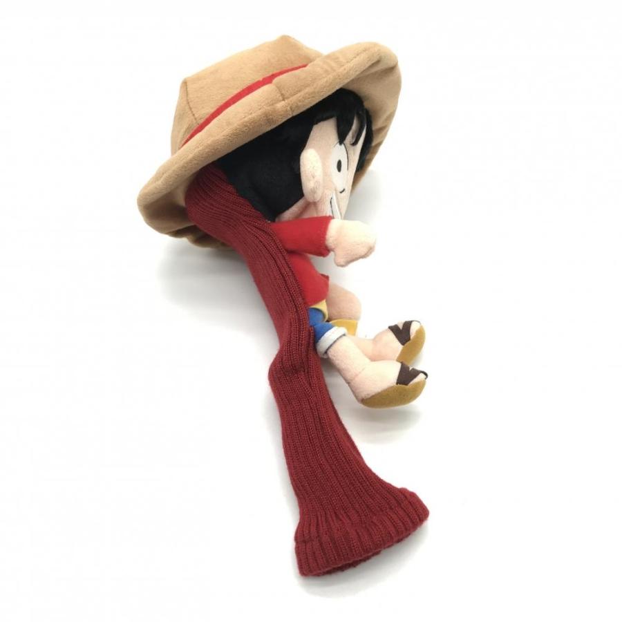 美品】ワンピース ヘッドカバー(FW) レッド×ベージュ ぬいぐるみ