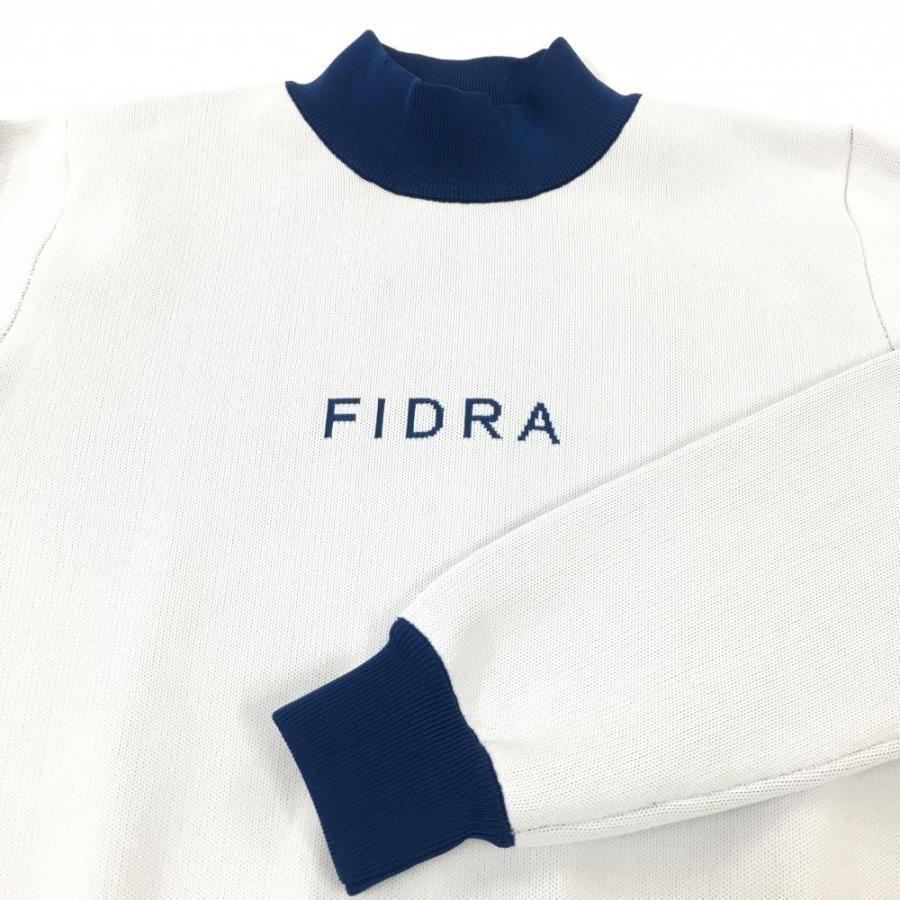 未使用品　FIDRA ニットトレーナー　Lサイズ フィドラ（FIDRA）（メンズ）ゴルフウェア 保温 長袖 ジャカード