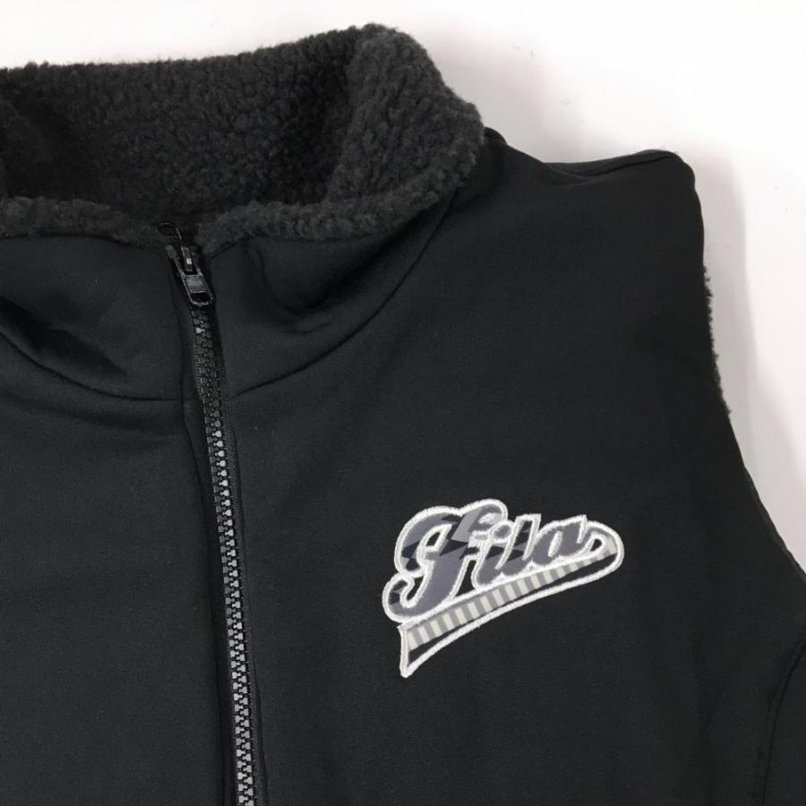 FILA GOLF 【超美品】フィラゴルフ 中綿ノースリーブワンピース ダーク