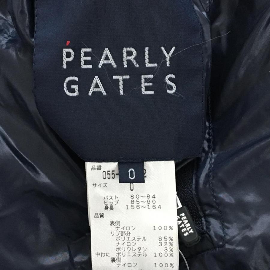 PEARLY GATES（パーリーゲイツ） 中綿リバーシブルスニード ネイビー