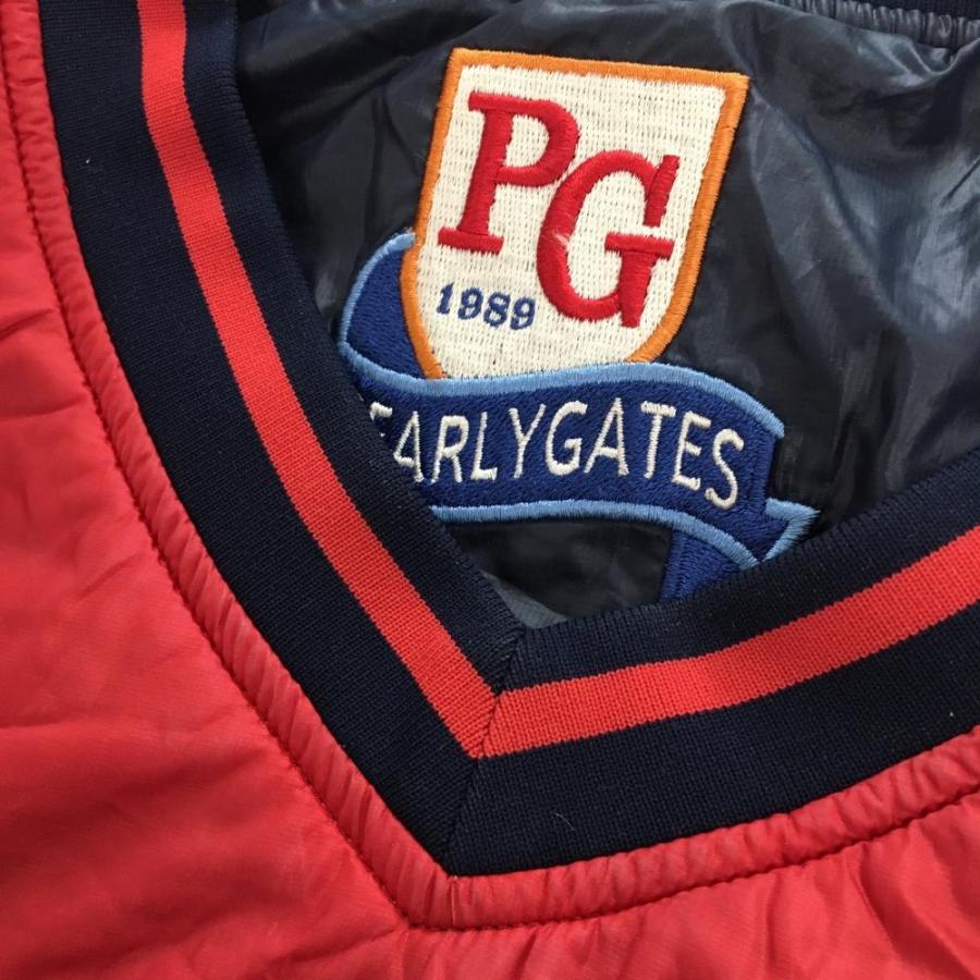 PEARLY GATES（パーリーゲイツ） 中綿リバーシブルスニード ネイビー