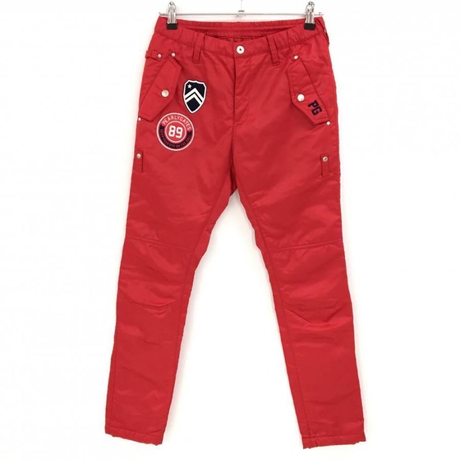 【PEARLY GATES】パーリーゲイツPGロゴ 中綿ゴルフパンツ PEARLY GATES（パーリーゲイツ） 【美品】パーリーゲイツ 中綿パンツ