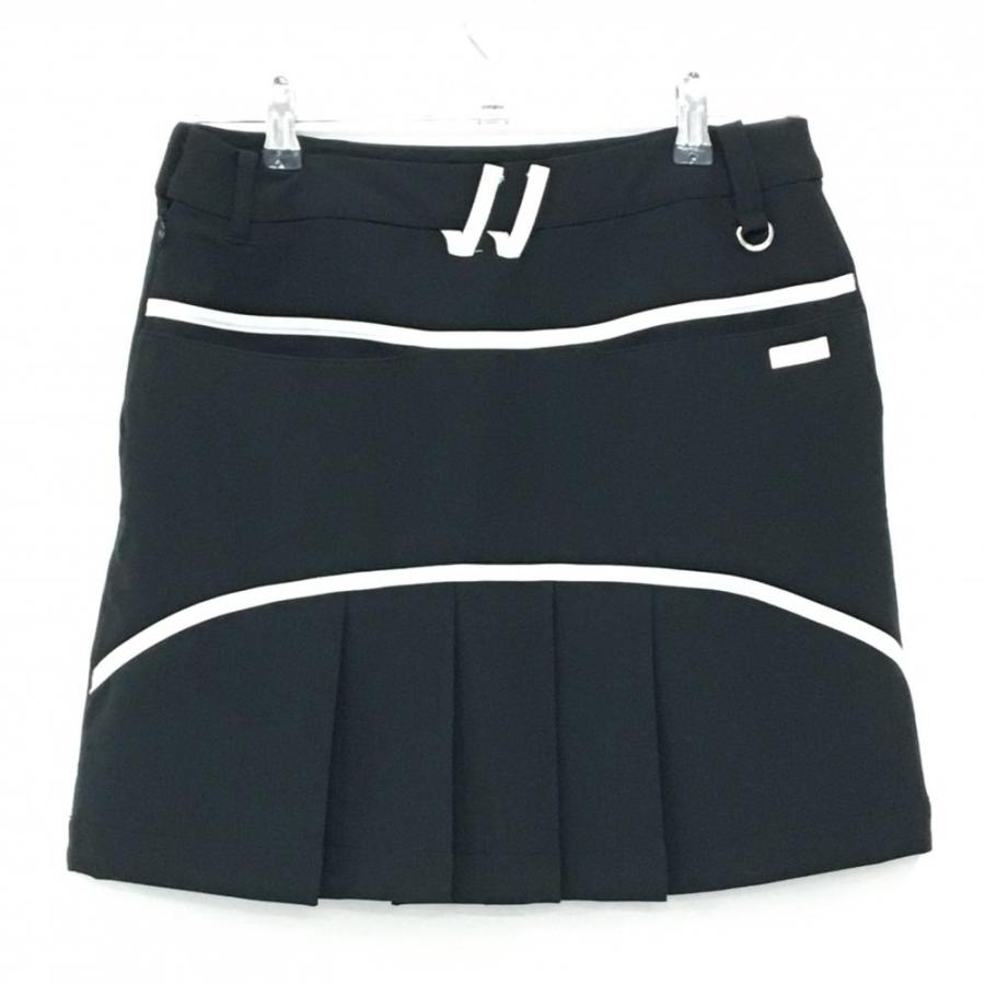 ブラック＆ホワイトゴルフスカート Black＆White（ブラック&ホワイト） 【美品】ブラックアンドホワイト