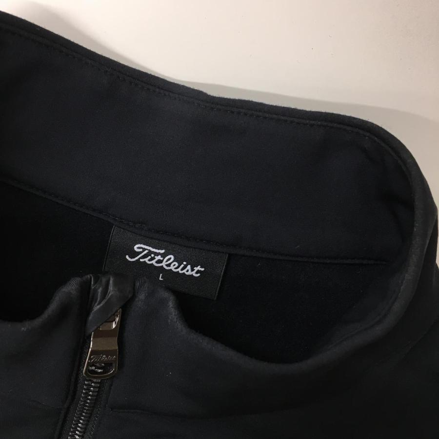 Titleist（タイトリスト） 中綿切替ジャケット 黒 身頃中綿 メンズ L