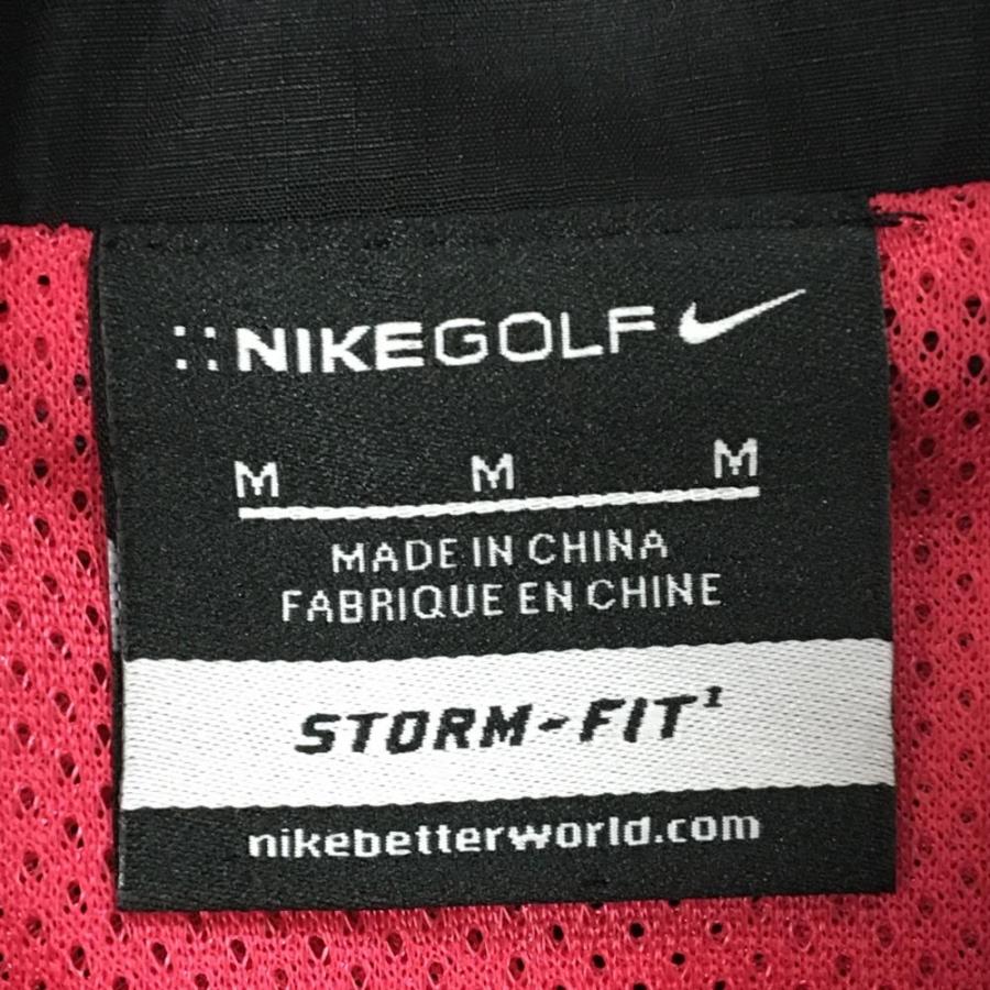 NIKE（ナイキ） 【美品】ナイキゴルフ 2WAYジャケット 黒×レッドピンク