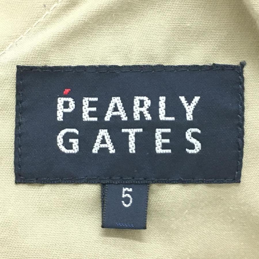 PEARLY GATES（パーリーゲイツ） パンツ 白 ロゴ刺しゅう メンズ 5(L