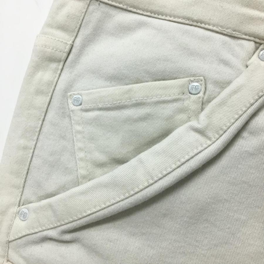 PEARLY GATES（パーリーゲイツ） パンツ 白 ロゴ刺しゅう メンズ 5(L