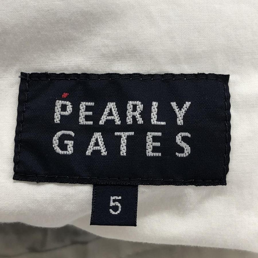 【新品未使用　完売】パーリーゲイツ ハーフパンツ 5 チェック柄 ネイビー×白 PEARLY GATES（パーリーゲイツ） 40%OFF価格／PEARLY GATES ハーフ