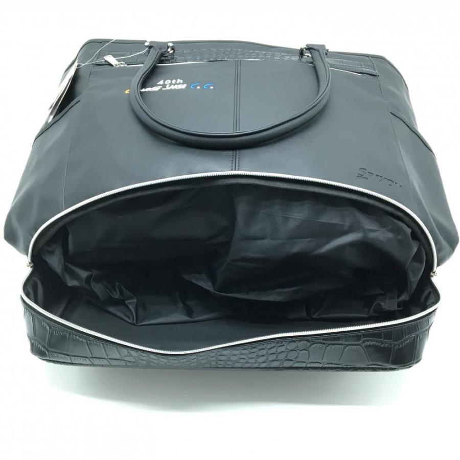 SRIXON 【新品】スリクソン ボストンバッグ 黒 シューズ収納可 ロゴ型