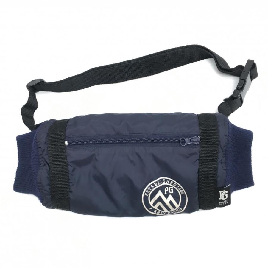 PEARLY GATES（パーリーゲイツ） ハンドウォーマー ネイビー×白 内側